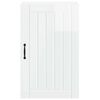 vidaXL K&uuml;chenschrank Hochglanz Wei&szlig; 50 x 31 x 80 cm Holzwerkstoff