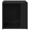 vidaXL Eckregale Schwarz Eichen-Optik 33 x 33 x 34,5 cm Holzwerkstoff