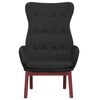 vidaXL Relaxsessel Schwarz Stoff