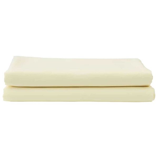 vidaXL Markisen-Ersatzstoff Creme 10 x 1,6 m Stoff