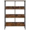 vidaXL B&uuml;cherregal Ger&auml;ucherte Eiche 82 x 32 x 112 cm Holzwerkstoff