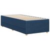 vidaXL Bettgestell ohne Matratze Blau 100x200 cm Stoff