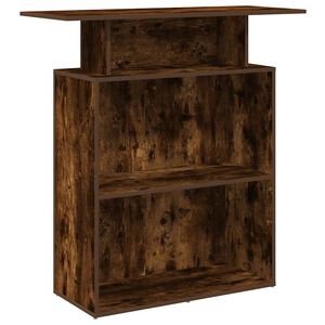 vidaXL Empfangstheke R&auml;uchereiche 100x40x104 cm Holzwerkstoff