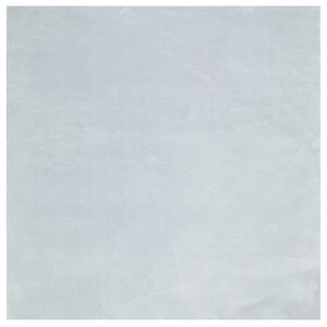 vidaXL Teppich HUARTE Kurzflor Weich und Waschbar Blau 160x160 cm