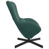 vidaXL Eiersessel Dunkelgr&uuml;n 63 x 73 x 90 cm Samt