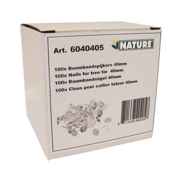 Nature Baumband-N&auml;gel 40x20 mm 100 Stk.