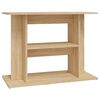 vidaXL Aquariumst&auml;nder Sonoma-Eiche 80x35x60 cm Holzwerkstoff