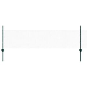 vidaXL Sechseckzaun mit Pfosten 10 x 0,5 m PVC-beschichteter Stahl