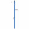 vidaXL Badezimmer Wandst&uuml;tze Blau 50 x 3 x 112 cm