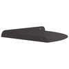 vidaXL Eckregal zum Schweben mit Regal 2 pcs Schwarz 30 x 30 x 2 cm