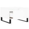 vidaXL Couchtisch Wei&szlig; 55x55x36,5 cm Holzwerkstoff