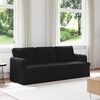 vidaXL Sofa 180cm Schwarz Metall