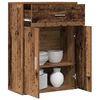 vidaXL Sideboard mit Schubladen Altholz 60 x 30 x 84 cm Holzwerkstoff