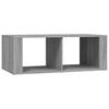 vidaXL Couchtisch Grau Sonoma 100x50x36 cm Holzwerkstoff