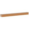 vidaXL Hochbeet Hellbraun 485 x 50 x 36 cm Verzinkter Stahl