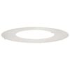 vidaXL geeignet f&uuml;r flachen Baumring Silber &Oslash;40/70 cm Edelstahl