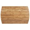 vidaXL Garten-Couchtisch 90x55x37 cm Bambus