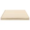 vidaXL Bodenbettrahmen Sonoma 71,5 x 190 cm Holzwerkstoff