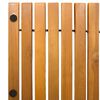 vidaXL Badematte Uni Braun 80 x 50 cm Holz