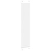 vidaXL Plissee Wei&szlig; 50x200 cm Stoffbreite 49,4 cm Polyester