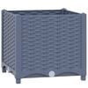 vidaXL Hochbeet 40x40x38 cm Polypropylen