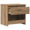 vidaXL Nachttisch Artisan-Eiche 40x30x39 cm Holzwerkstoff