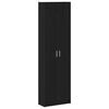 vidaXL Kleiderschrank Schwarz Eichen-Optik 55 x 25 x 189 cm
