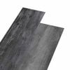 vidaXL Bodenplanken Gl&auml;nzendes Grau 5,02 m&sup2; 36 stk. PVC