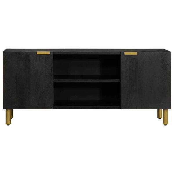vidaXL TV-Schrank Schwarz 105x33x46 cm Holzwerkstoff