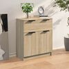 vidaXL Sideboard Sonoma-Eiche 60x30x70 cm Holzwerkstoff
