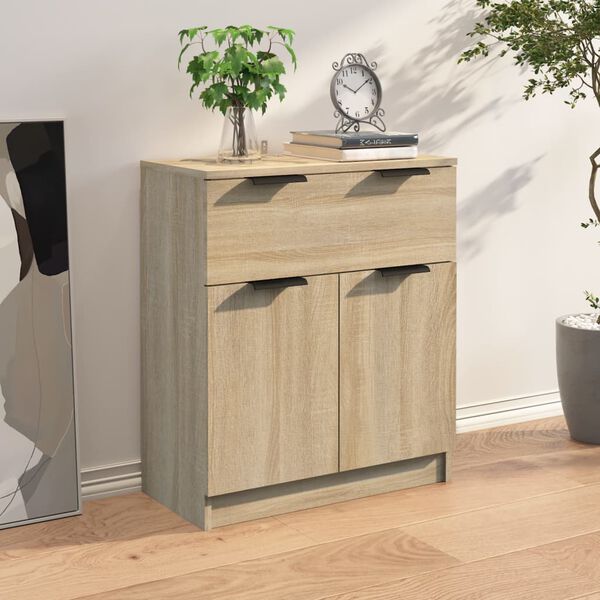 vidaXL Sideboard Sonoma-Eiche 60x30x70 cm Holzwerkstoff