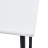 vidaXL 5-tlg. Bar-Set Stoff Dunkelgrau
