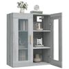 vidaXL H&auml;ngeschrank Grau Sonoma 69,5x34x90 cm