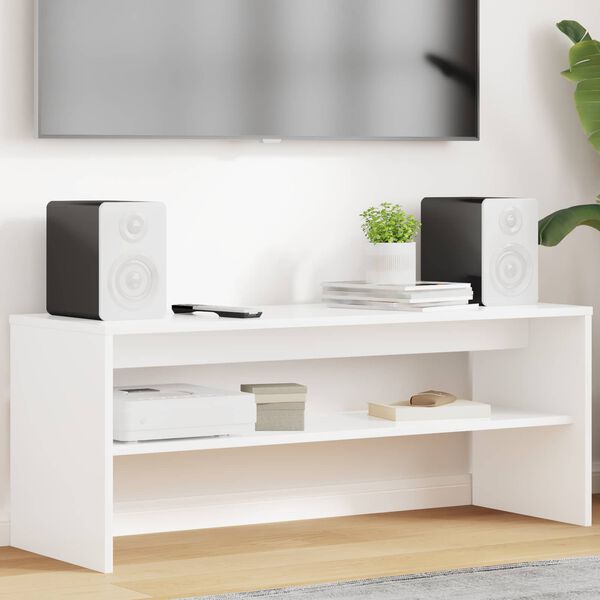 vidaXL TV-Schr&auml;nk Wei&szlig; 100 x 35 x 40 cm Holzwerkstoff
