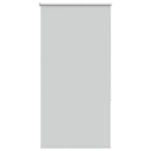 vidaXL Verdunkelungsrollo Hellgrau 90x130 cm Stoffbreite 85,7 cm
