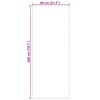 vidaXL Bereichsteppiche Rechtwinklig HUARTE Natur 200 x 80 cm