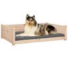 vidaXL Hundebett 95,5x65,5x28 cm Massivholz Kiefer