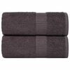 vidaXL Waschlappen FROGN 2 Stk. Anthrazit 15x21 cm 360 g/m&sup2;