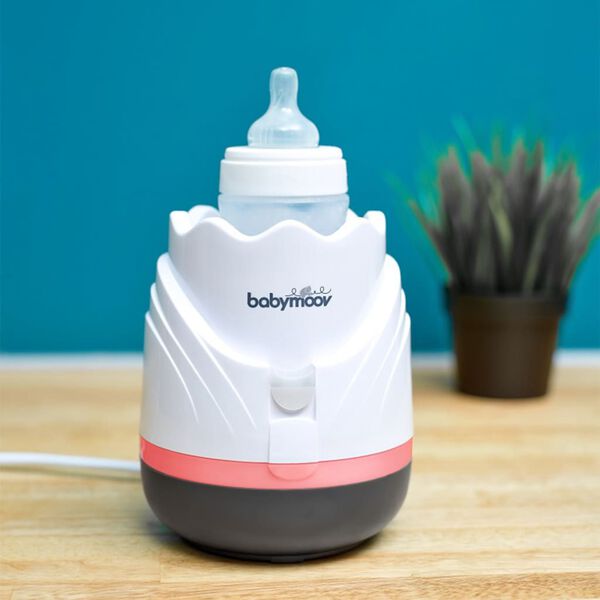Babymoov Flaschenw&auml;rmer f&uuml;r Zuhause und Auto Tulip 300 W/100 W Wei&szlig;