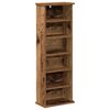 vidaXL CD Regal Altholz 60 x 17 x 92 cm Holzwerkstoff