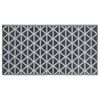 vidaXL Outdoor-Teppich ARAKIL Schwarz 120x180 cm PP