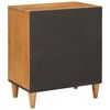 vidaXL Nachttisch mit T&uuml;r Hellbraun 50 x 33 x 60 cm Massivholz Akazie