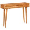 vidaXL Konsolentisch Braun 110 x 30 x 80 cm Massivholz Akazie