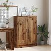 vidaXL B&uuml;cherschrank Altholz-Optik 82,5x30,5x115 cm Holzwerkstoff