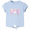 vidaXL Kinder-T-Shirt Blau 128