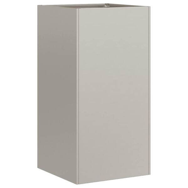 vidaXL Pflanzk&uuml;bel Rostig 40x40x80 cm Wetterfester Stahl