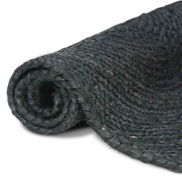 vidaXL Bereichsteppiche Dunkelgrau 60 x 110 cm Jute