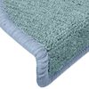 vidaXL Stufenmatten 30 Stk. 65x24x4 cm Seeblau Halbrund Gro&szlig;