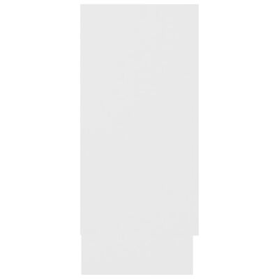 vidaXL Sideboard Weiß 120x30,5x70 cm Spanplatte