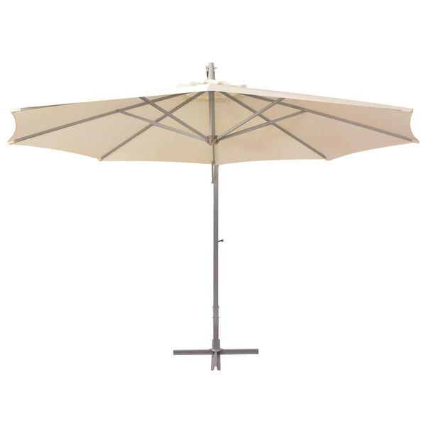 vidaXL Gartenschirme Beige Polyester